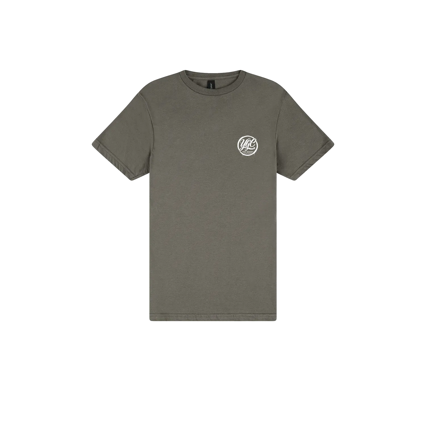 Charcoal front flat lay