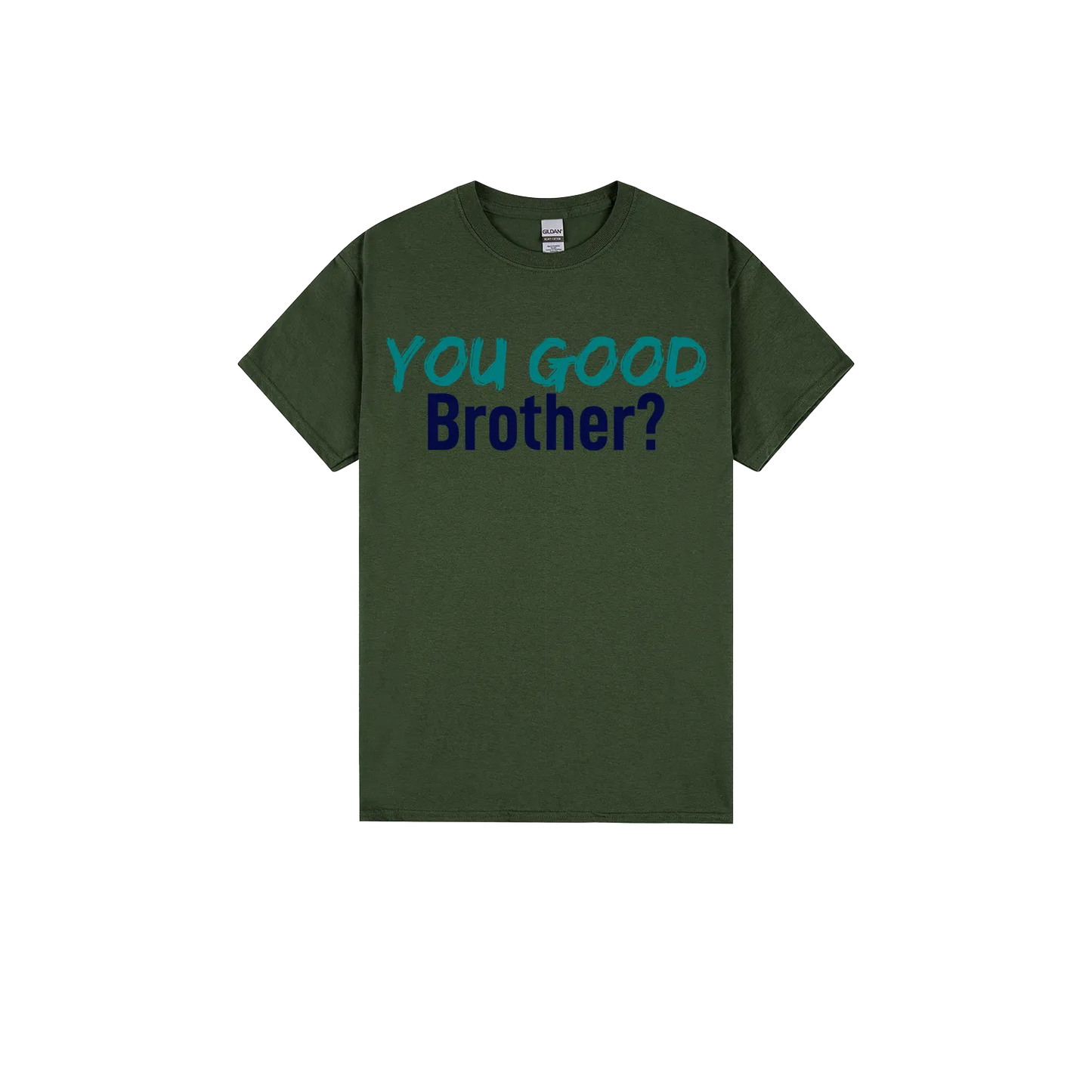 Forest Green front flat lay