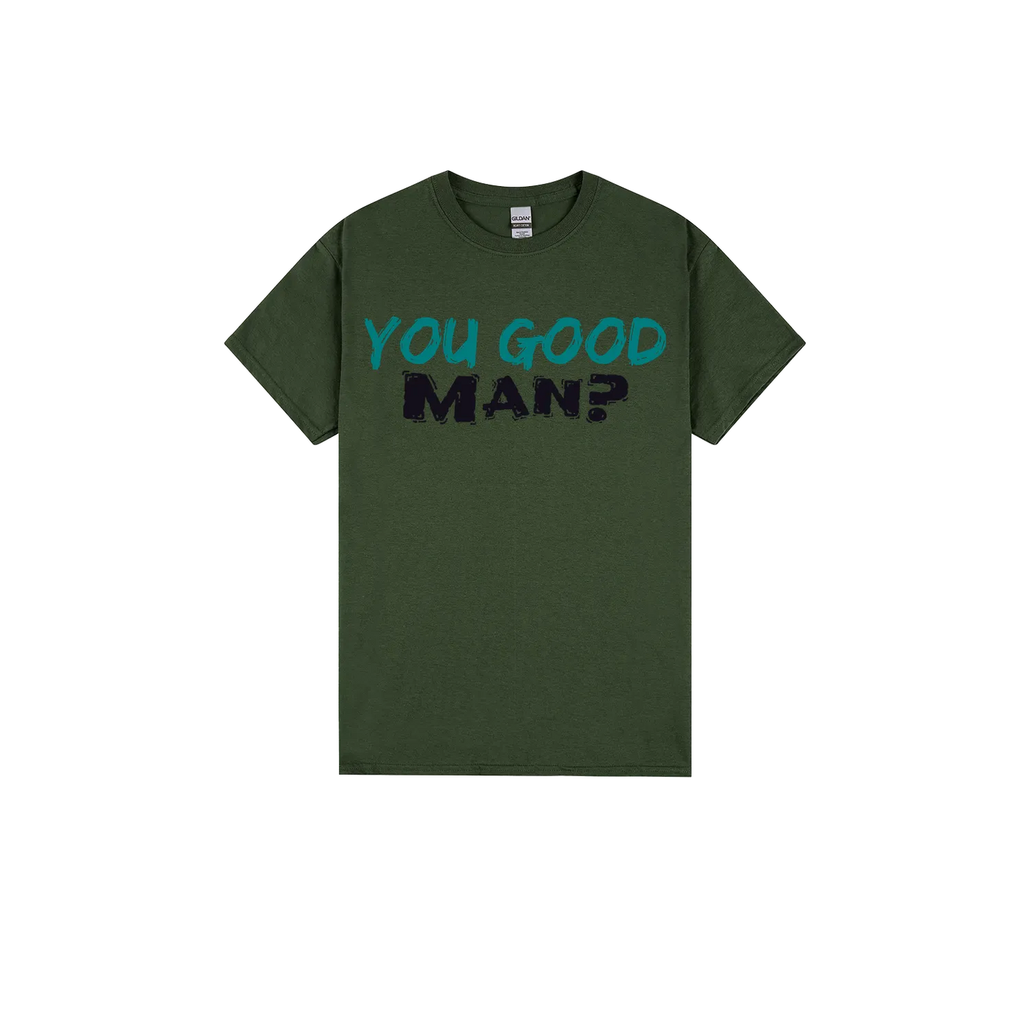 Forest Green front flat lay