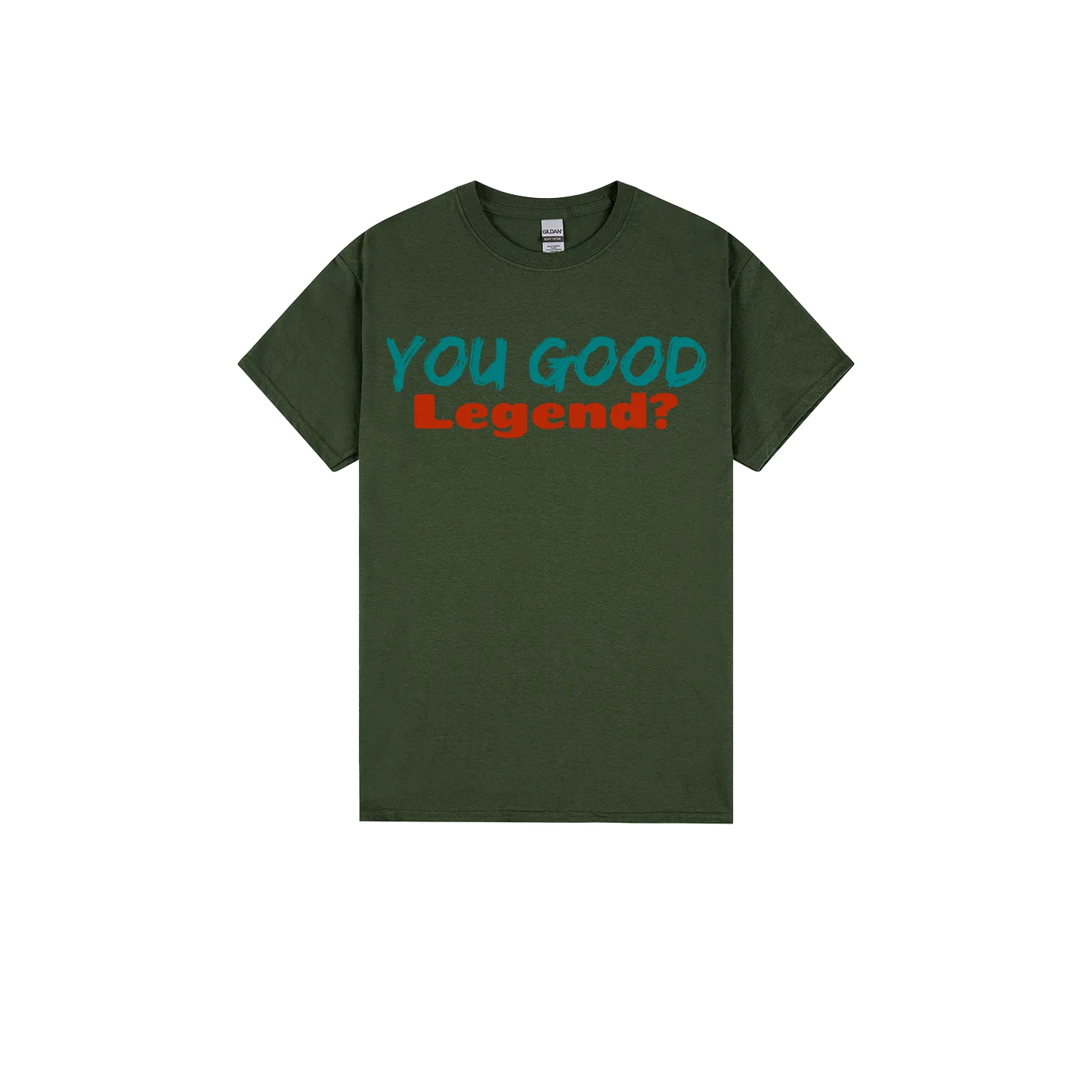 Forest Green front flat lay