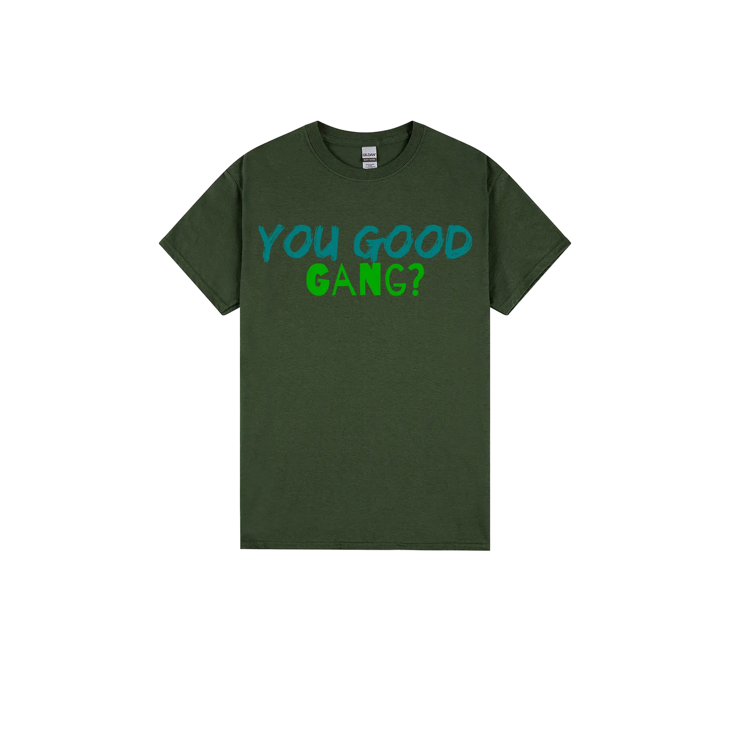 Forest Green front flat lay