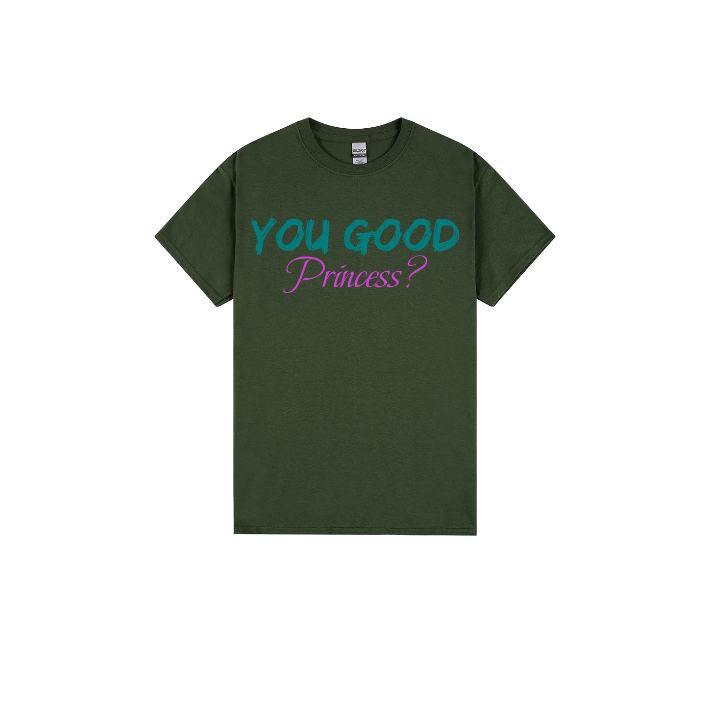 Forest Green front flat lay