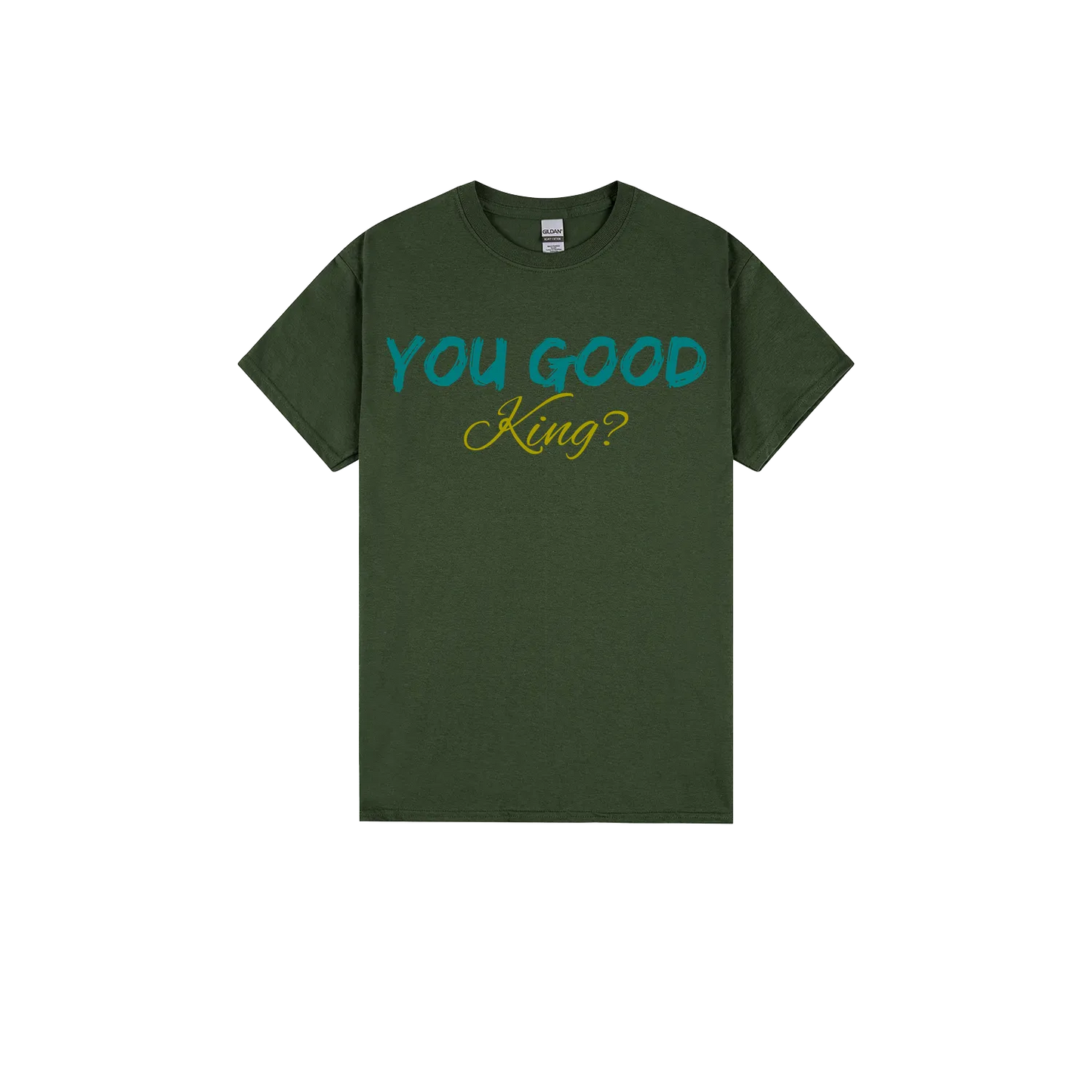 Forest Green front flat lay
