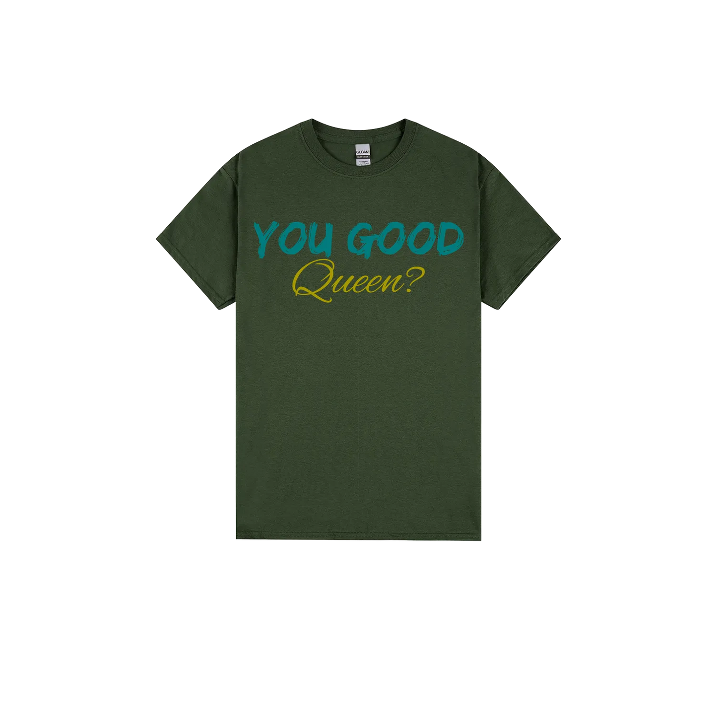 Forest Green front flat lay