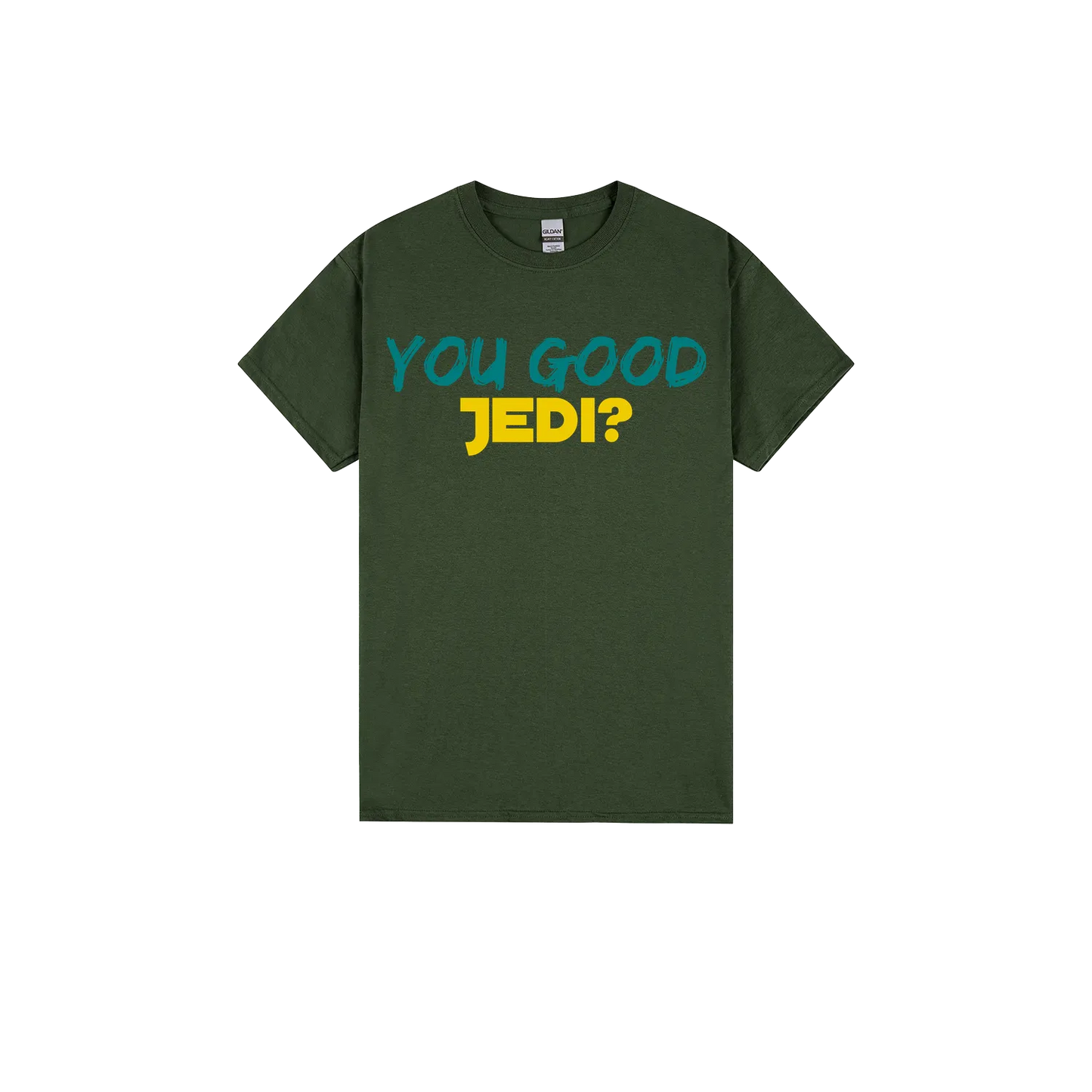 Forest Green front flat lay