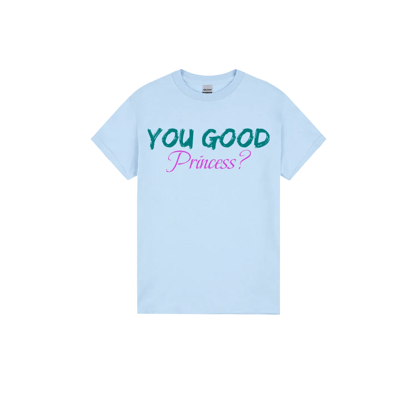 Light Blue front flat lay