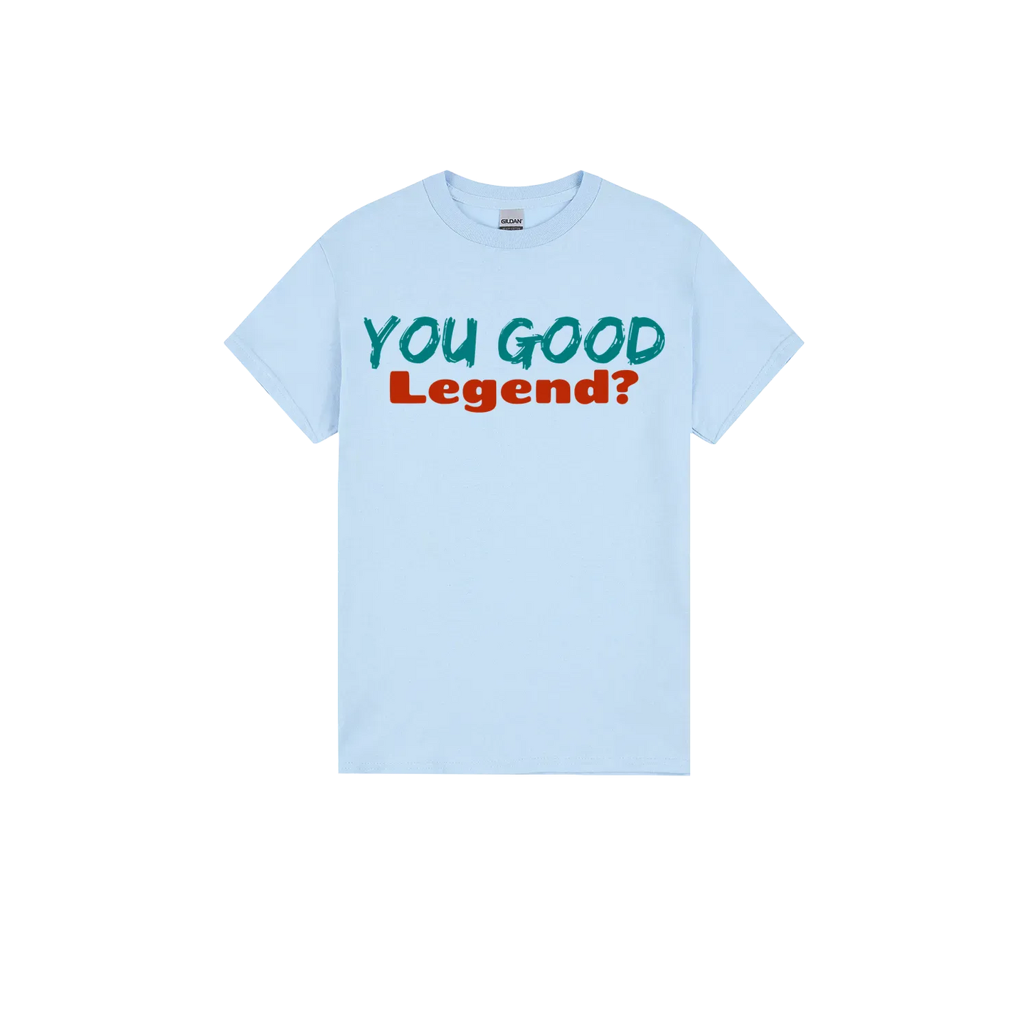 Light Blue front flat lay