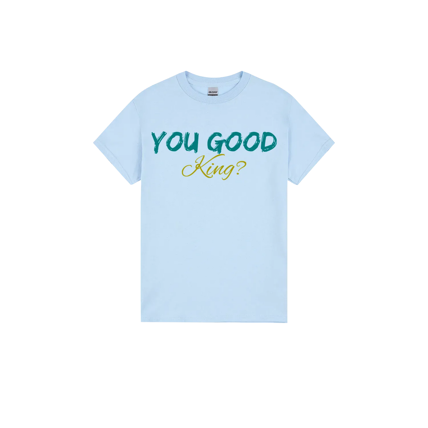 Light Blue front flat lay