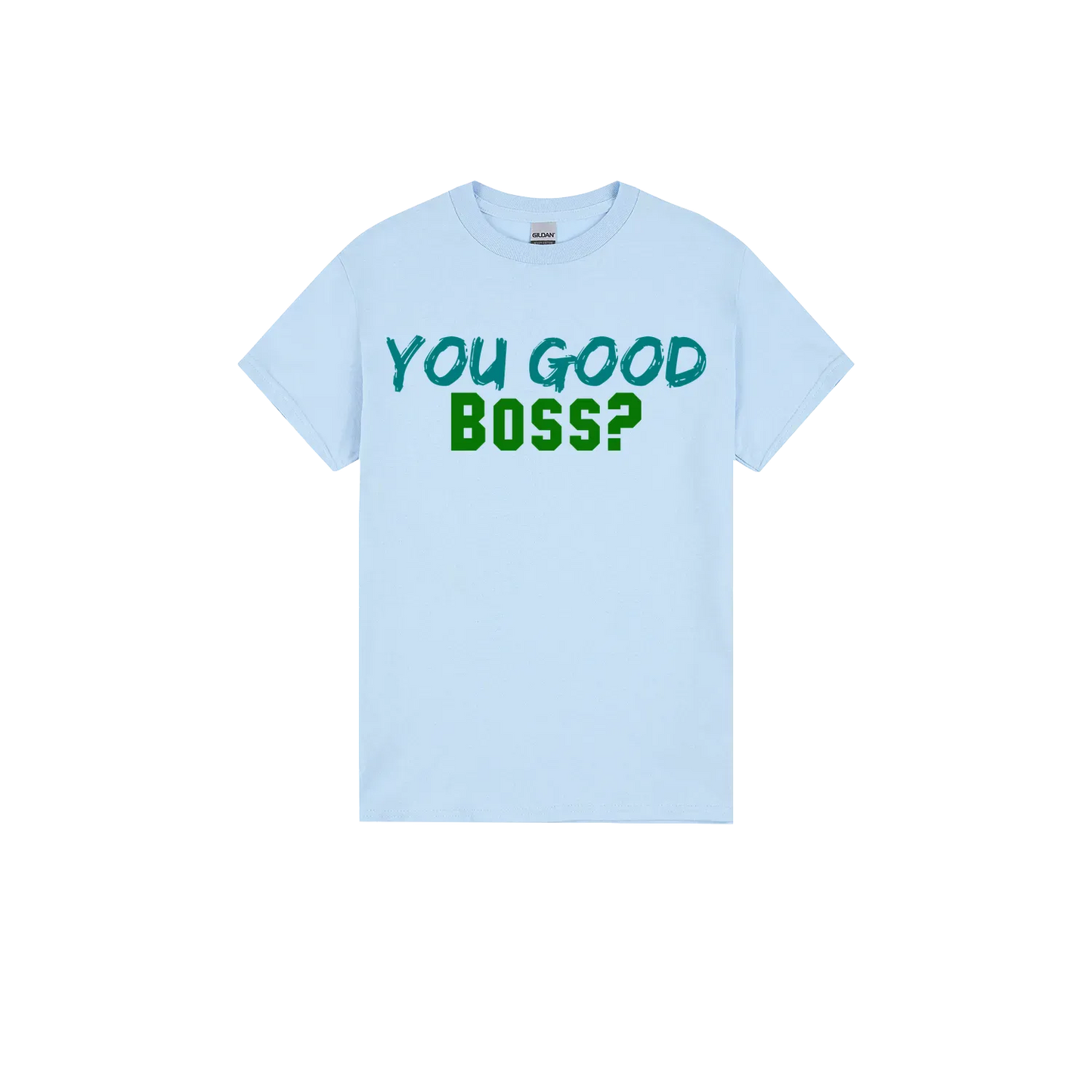 Light Blue front flat lay