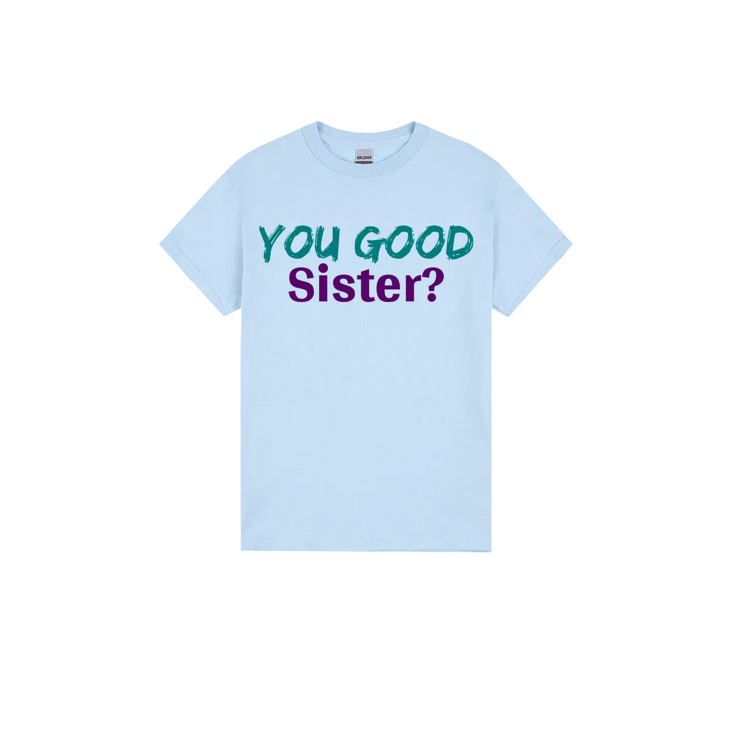 Light Blue front flat lay