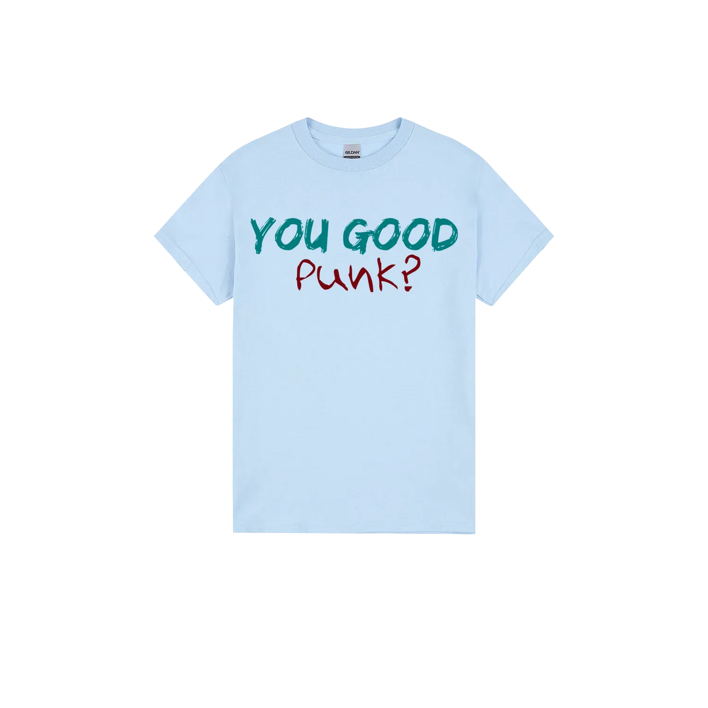 Light Blue front flat lay
