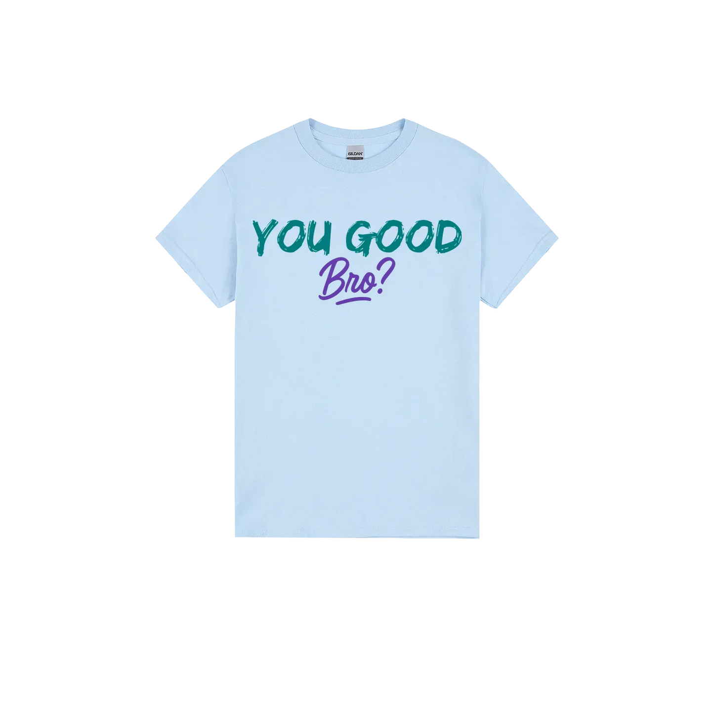 Light Blue front flat lay