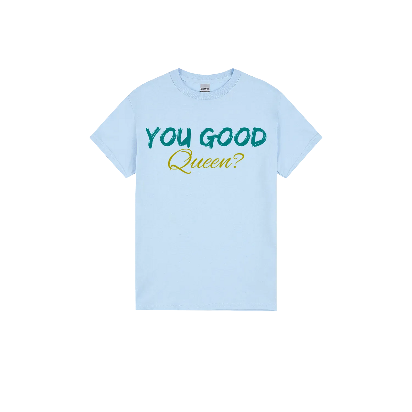 Light Blue front flat lay