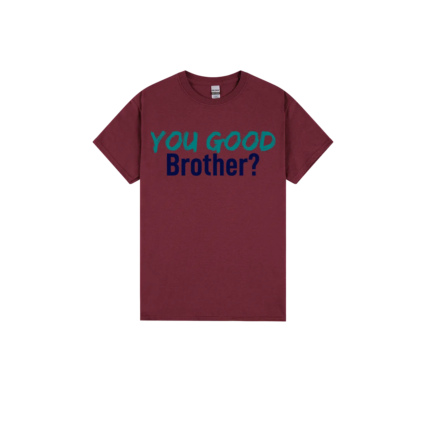 Maroon front flat lay