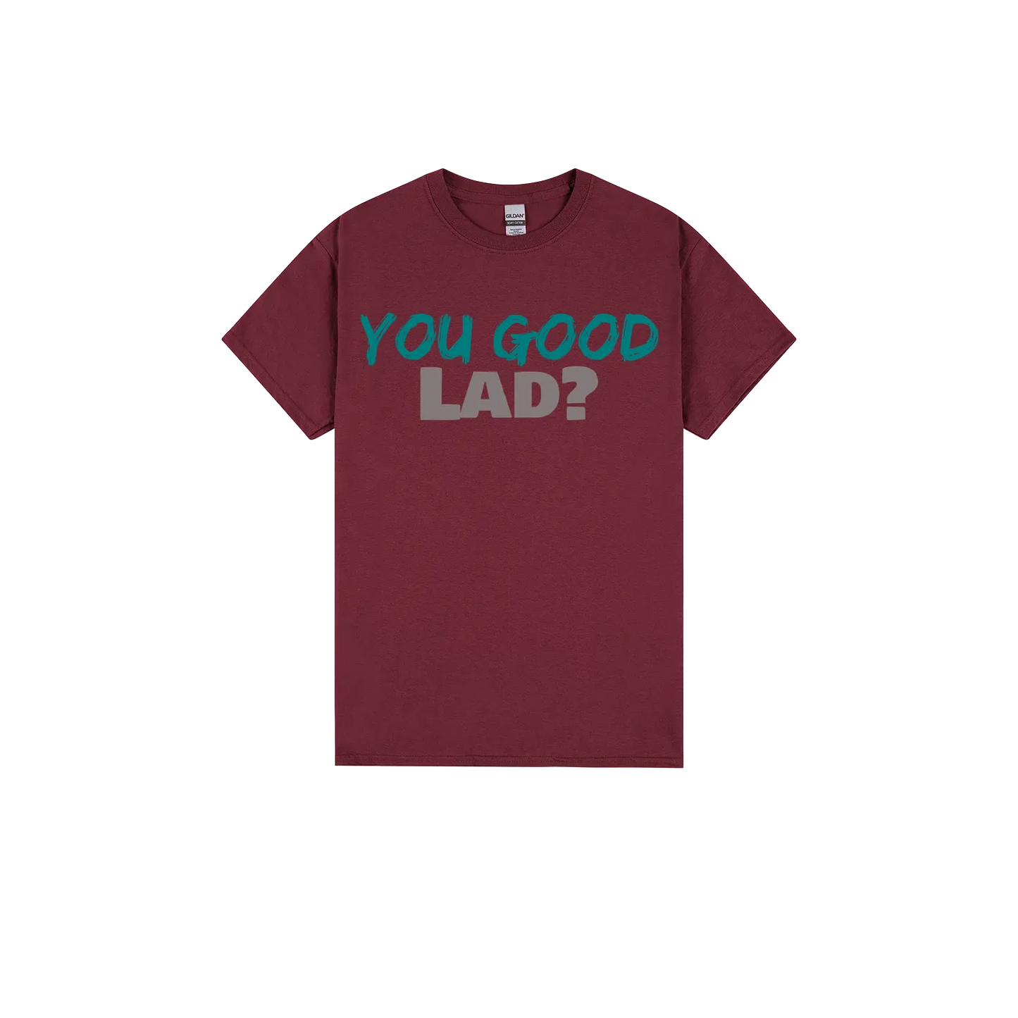 Maroon front flat lay