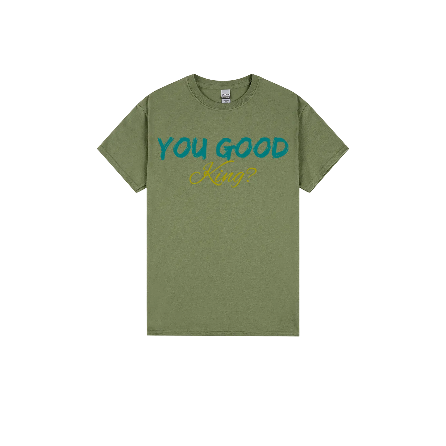 Military Green front flat lay