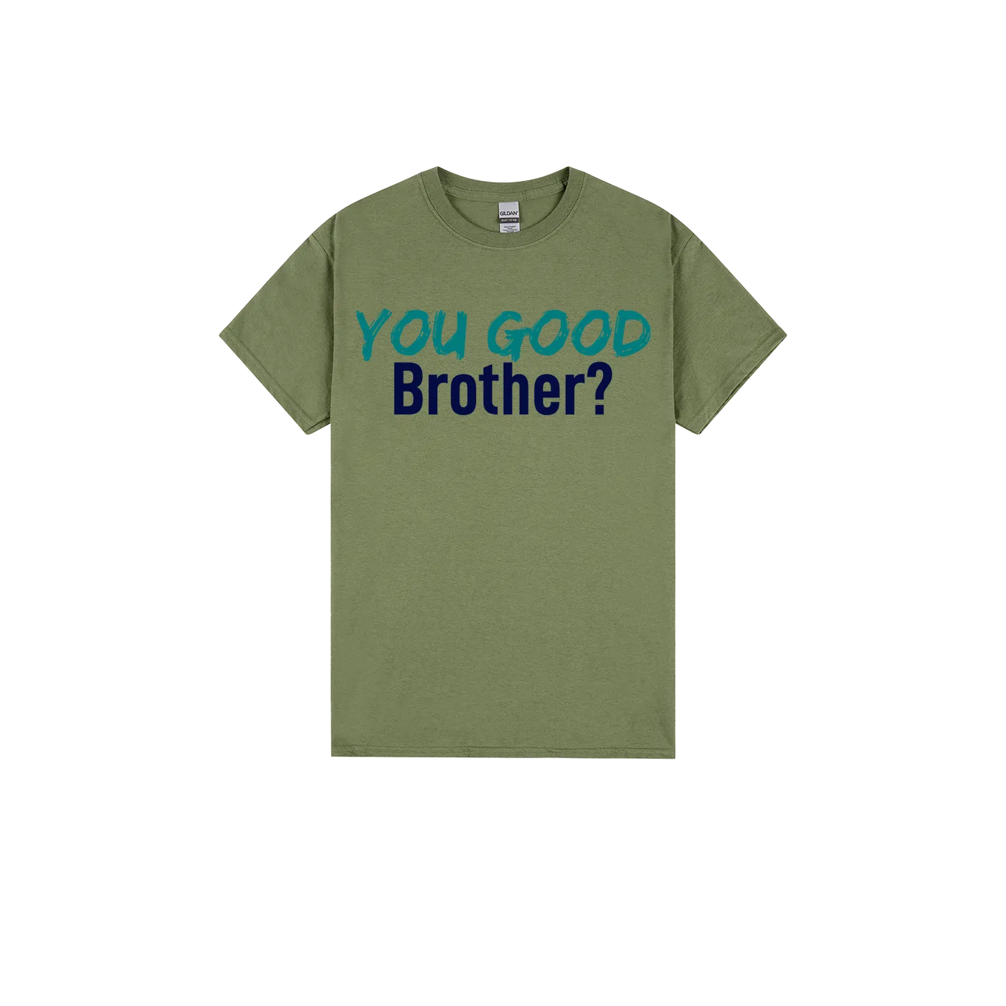 Military Green front flat lay