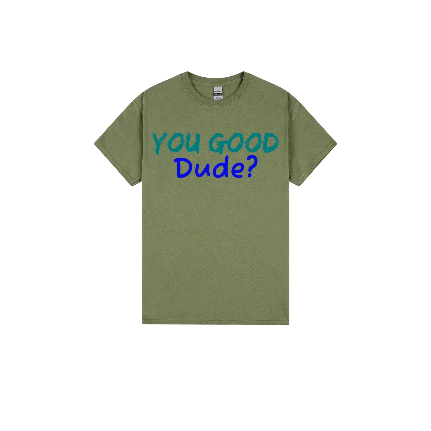 Military Green front flat lay