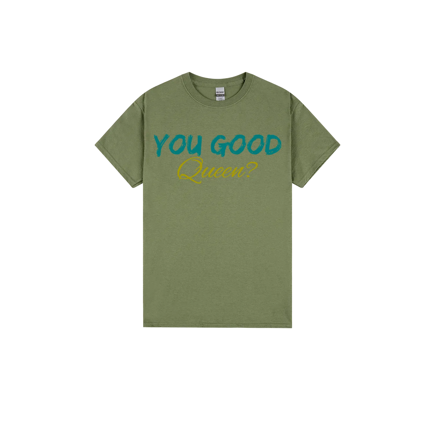 Military Green front flat lay