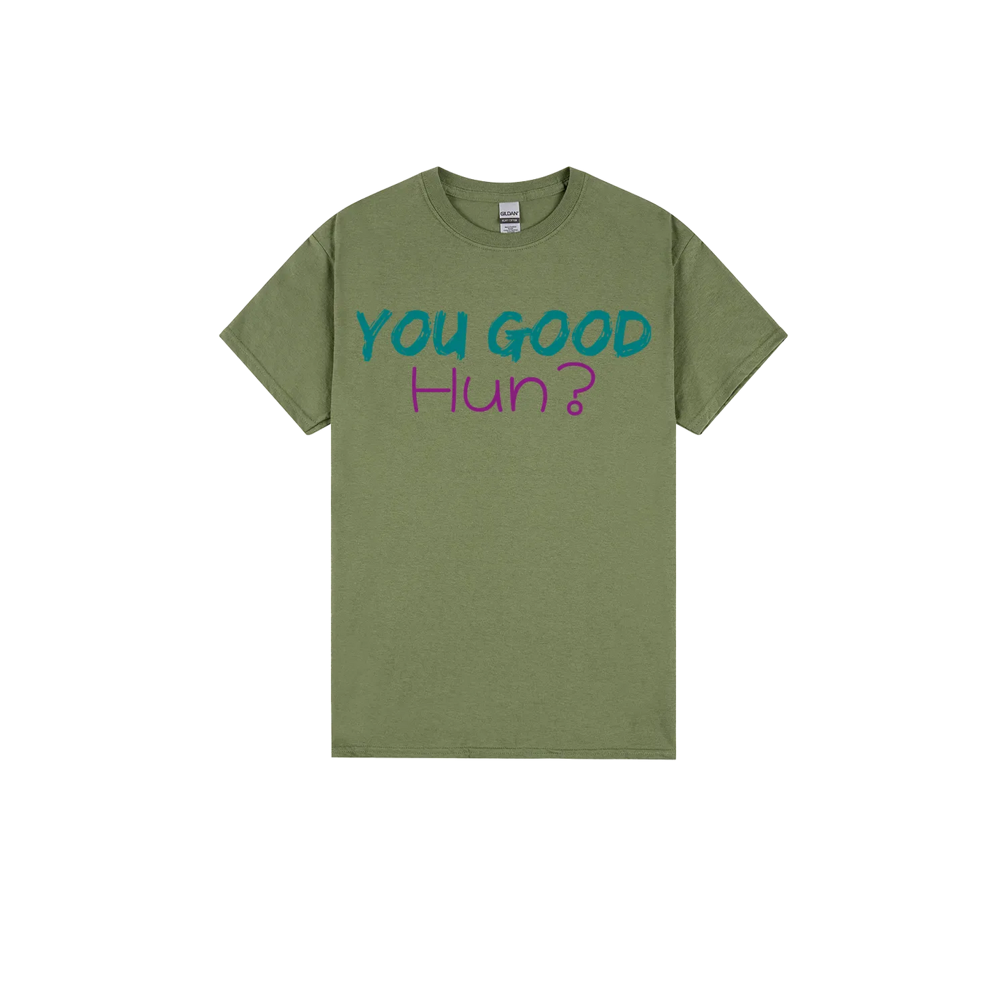 Military Green front flat lay
