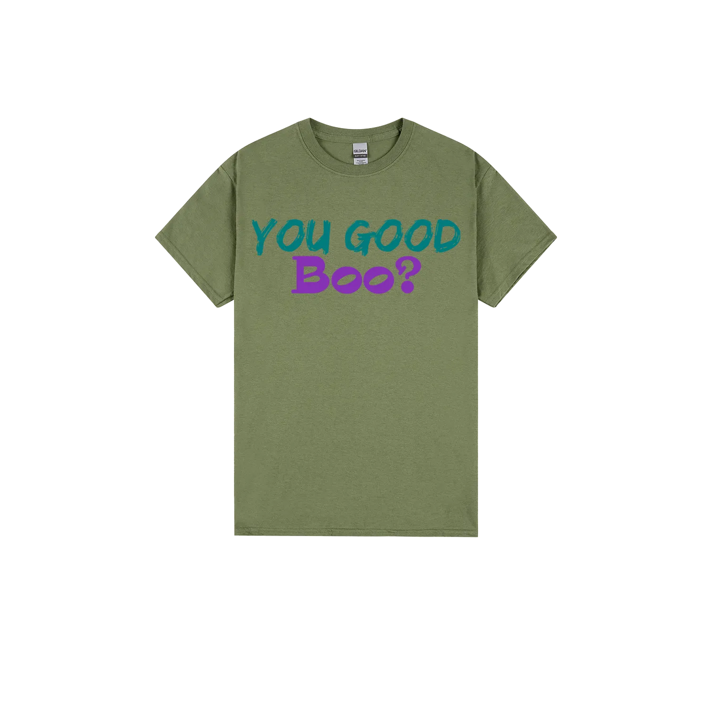 Military Green front flat lay