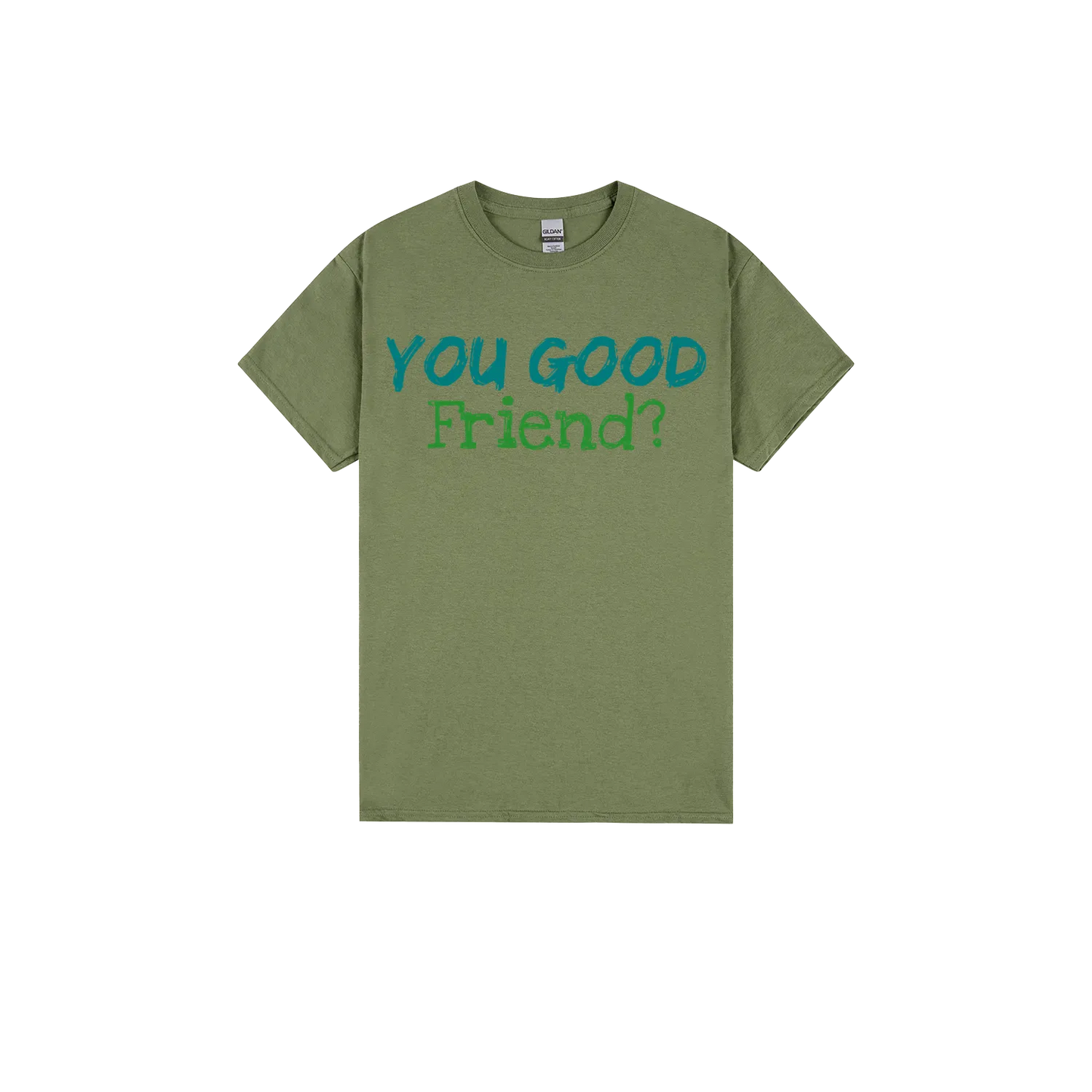 Military Green front flat lay
