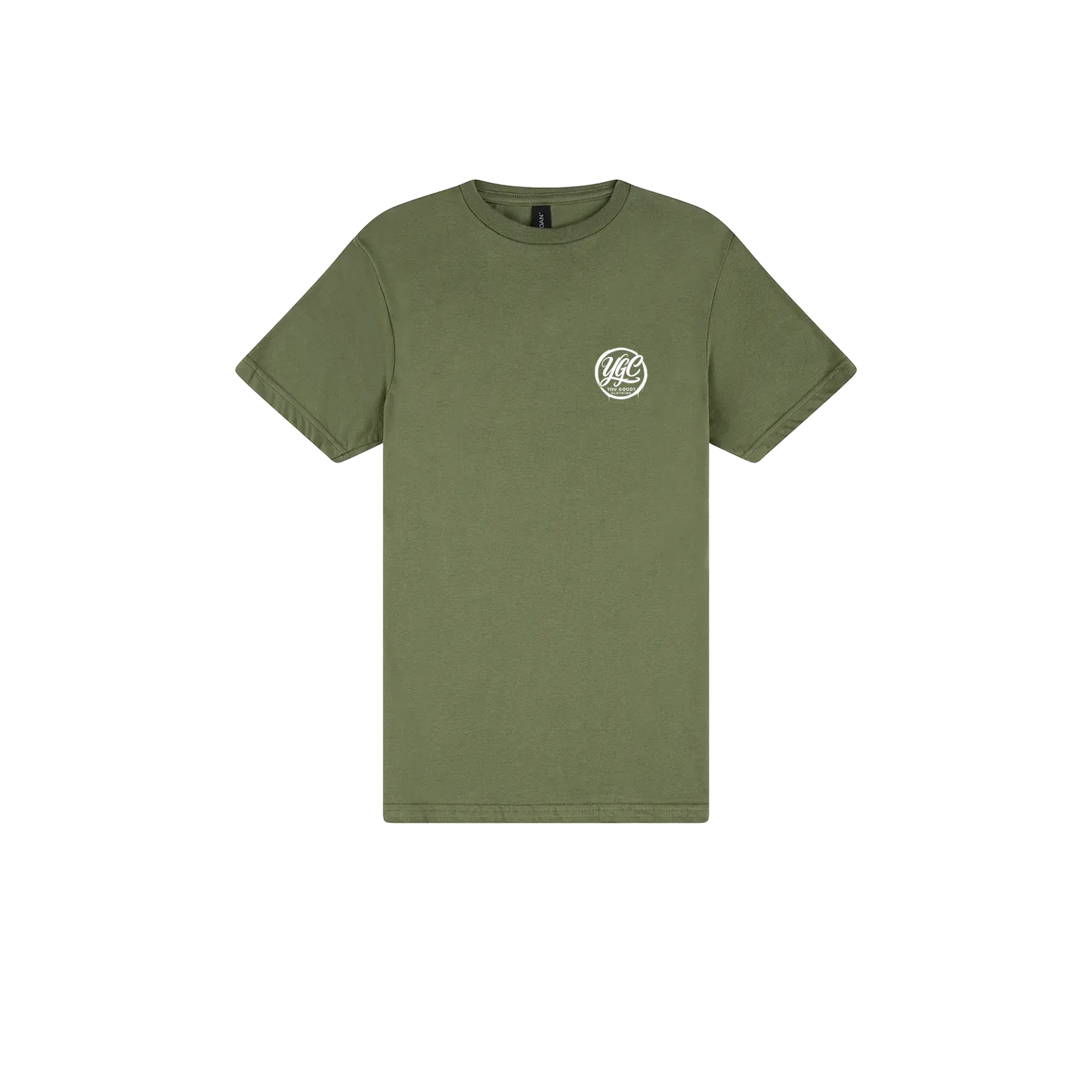 Military Green front flat lay