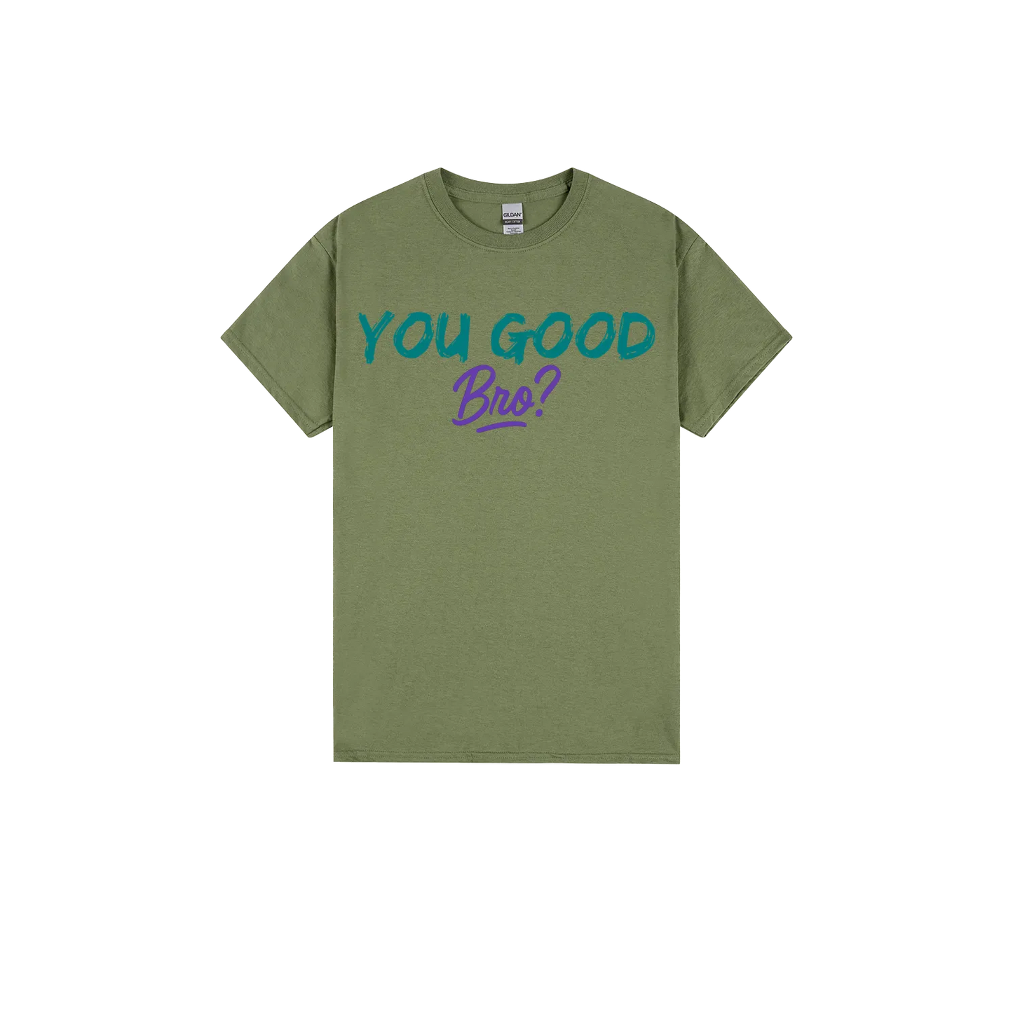 Military Green front flat lay
