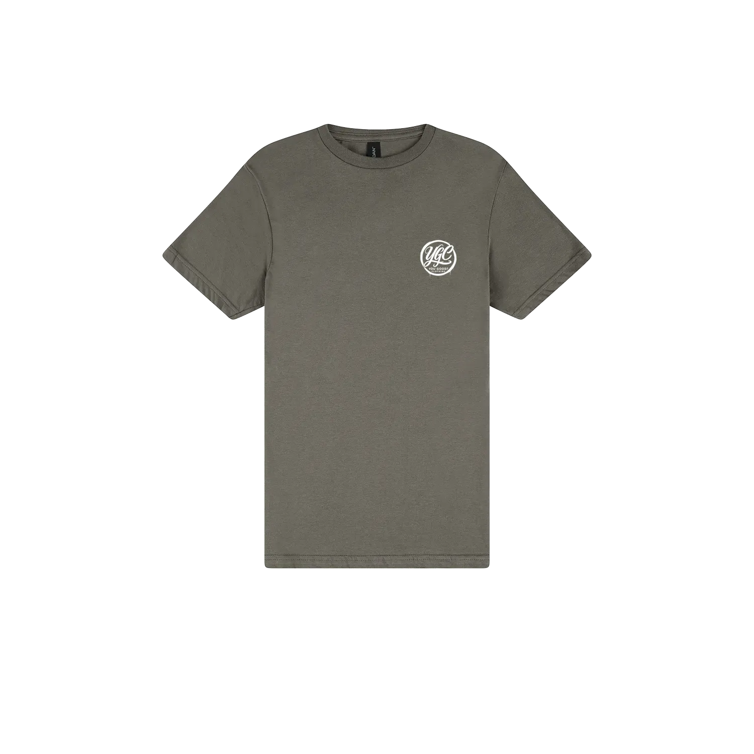 Charcoal front flat lay