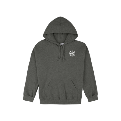 Dark Heather front flat lay