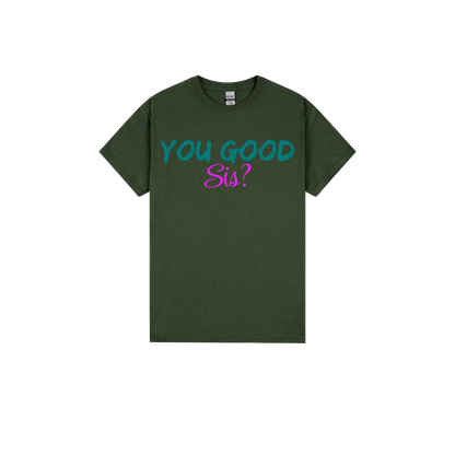 Forest Green front flat lay