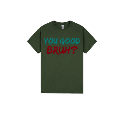 Forest Green front flat lay