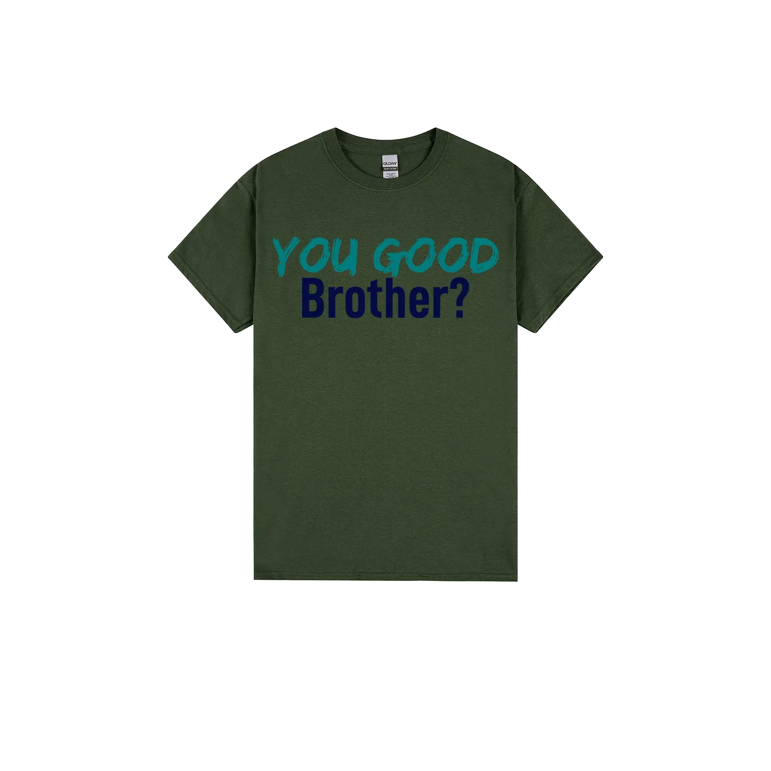 Forest Green front flat lay