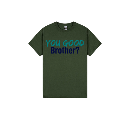 Forest Green front flat lay