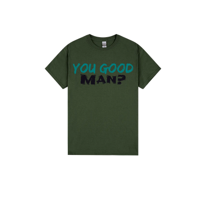 Forest Green front flat lay