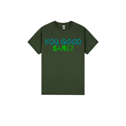 Forest Green front flat lay