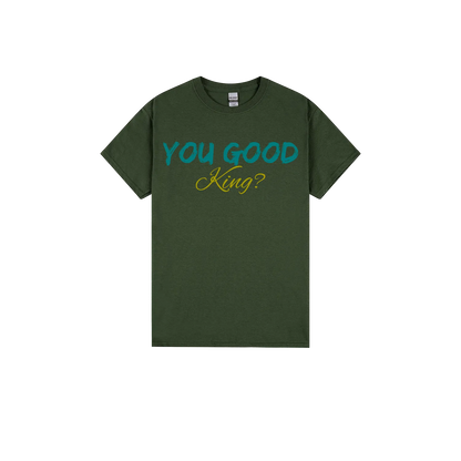 Forest Green front flat lay