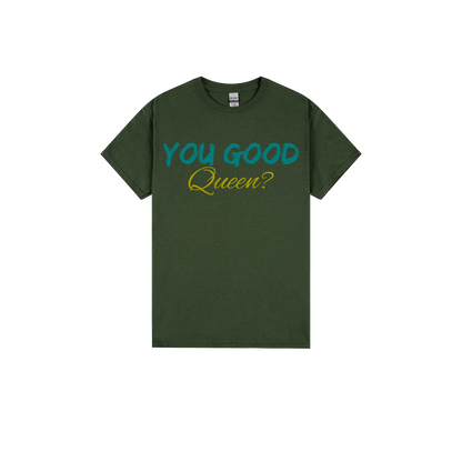 Forest Green front flat lay