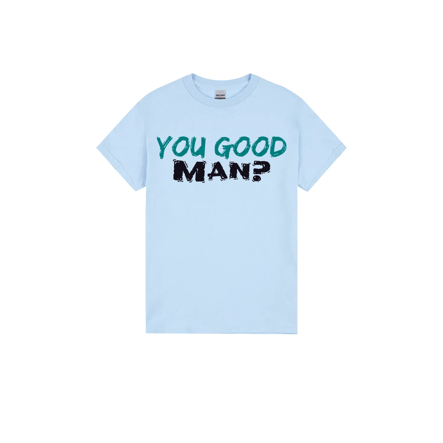 Light Blue front flat lay