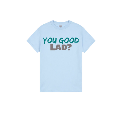 Light Blue front flat lay