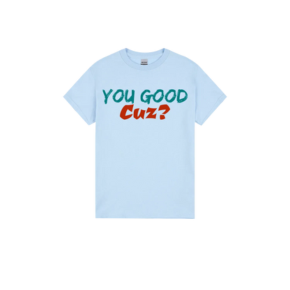 Light Blue front flat lay