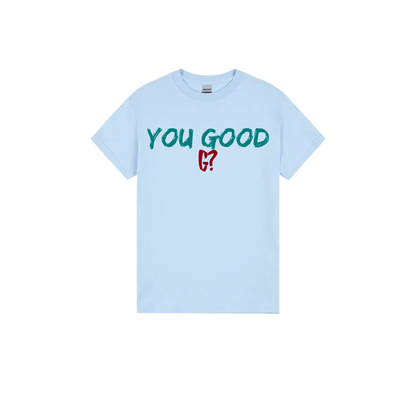 Light Blue front flat lay