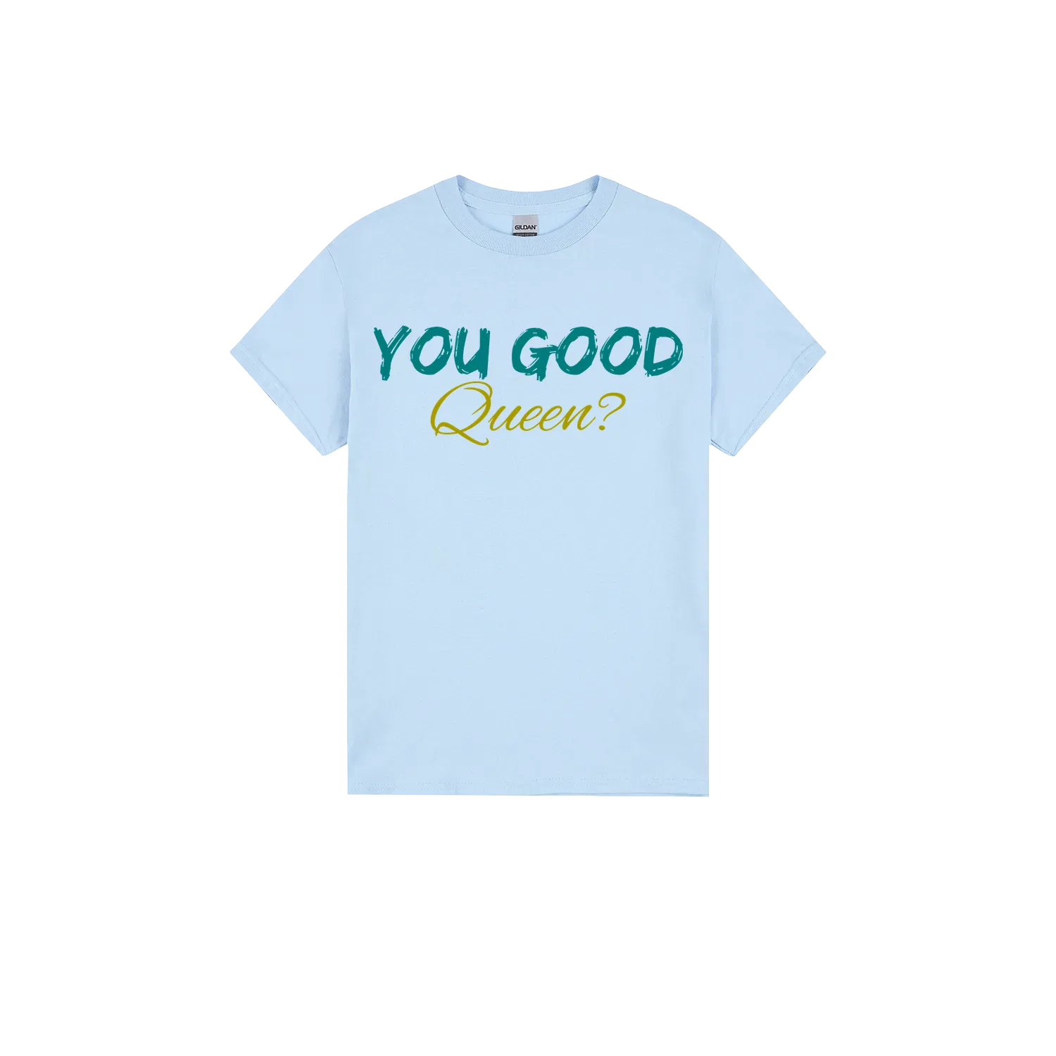 Light Blue front flat lay