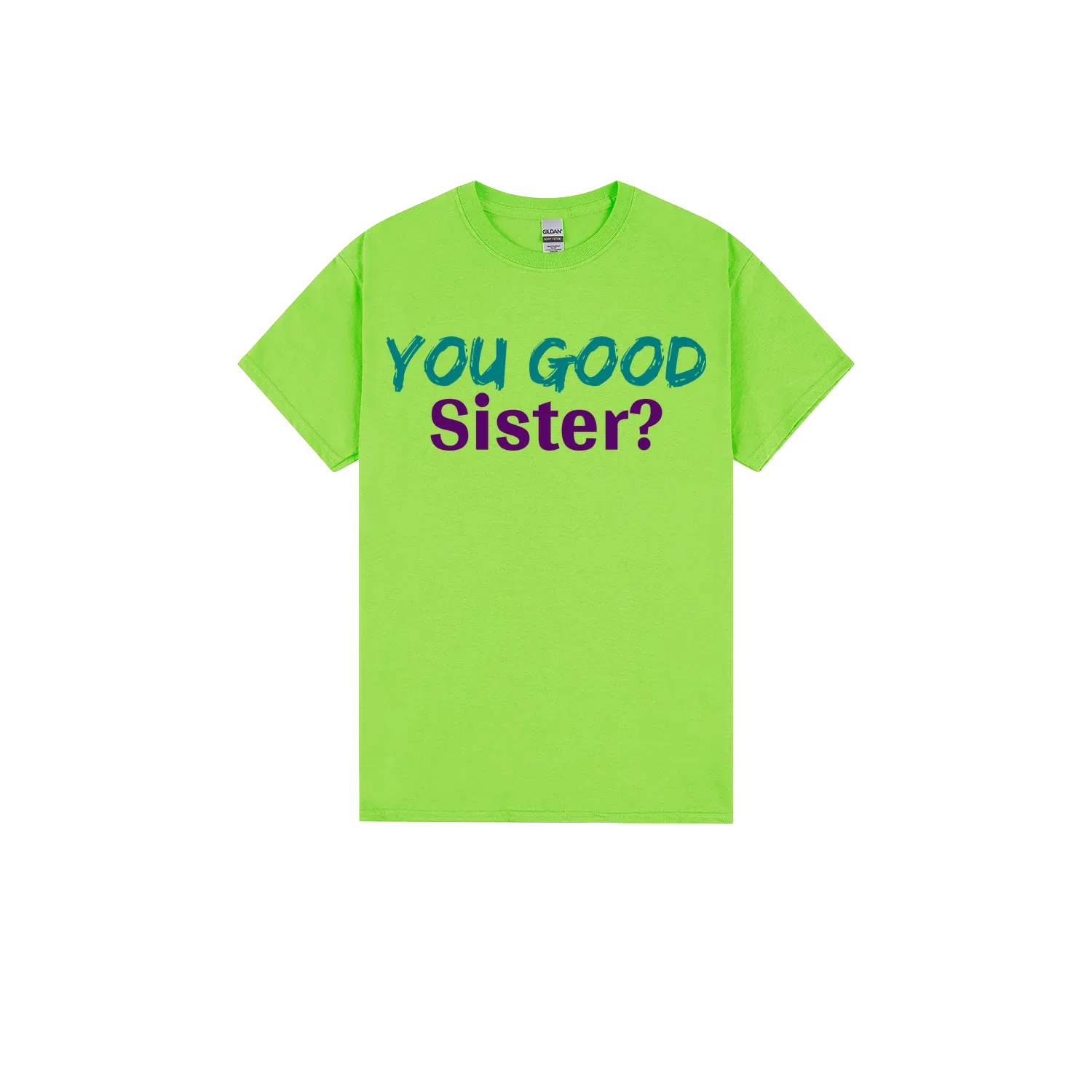 Lime front flat lay