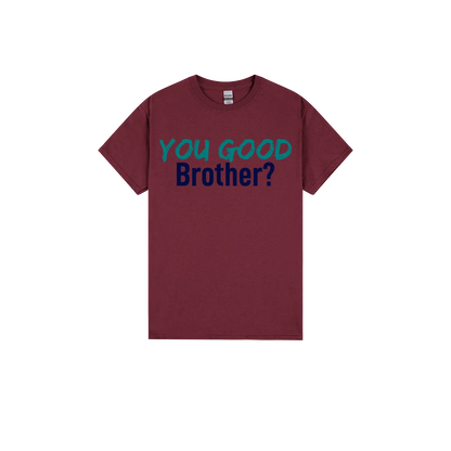 Maroon front flat lay