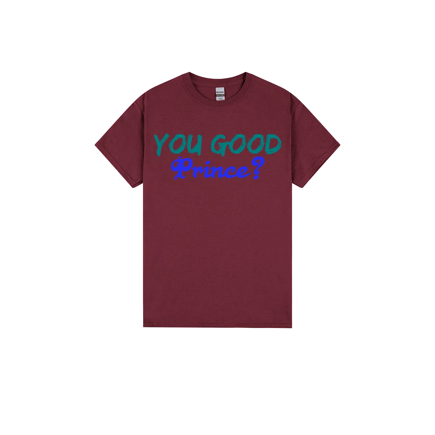Maroon front flat lay