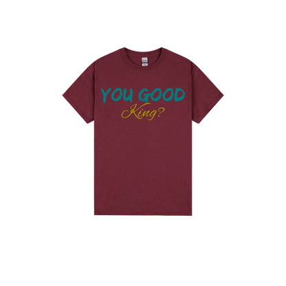 Maroon front flat lay