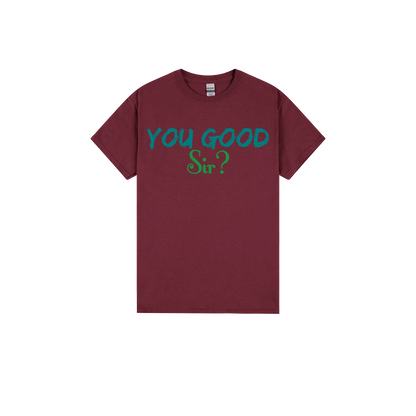 Maroon front flat lay