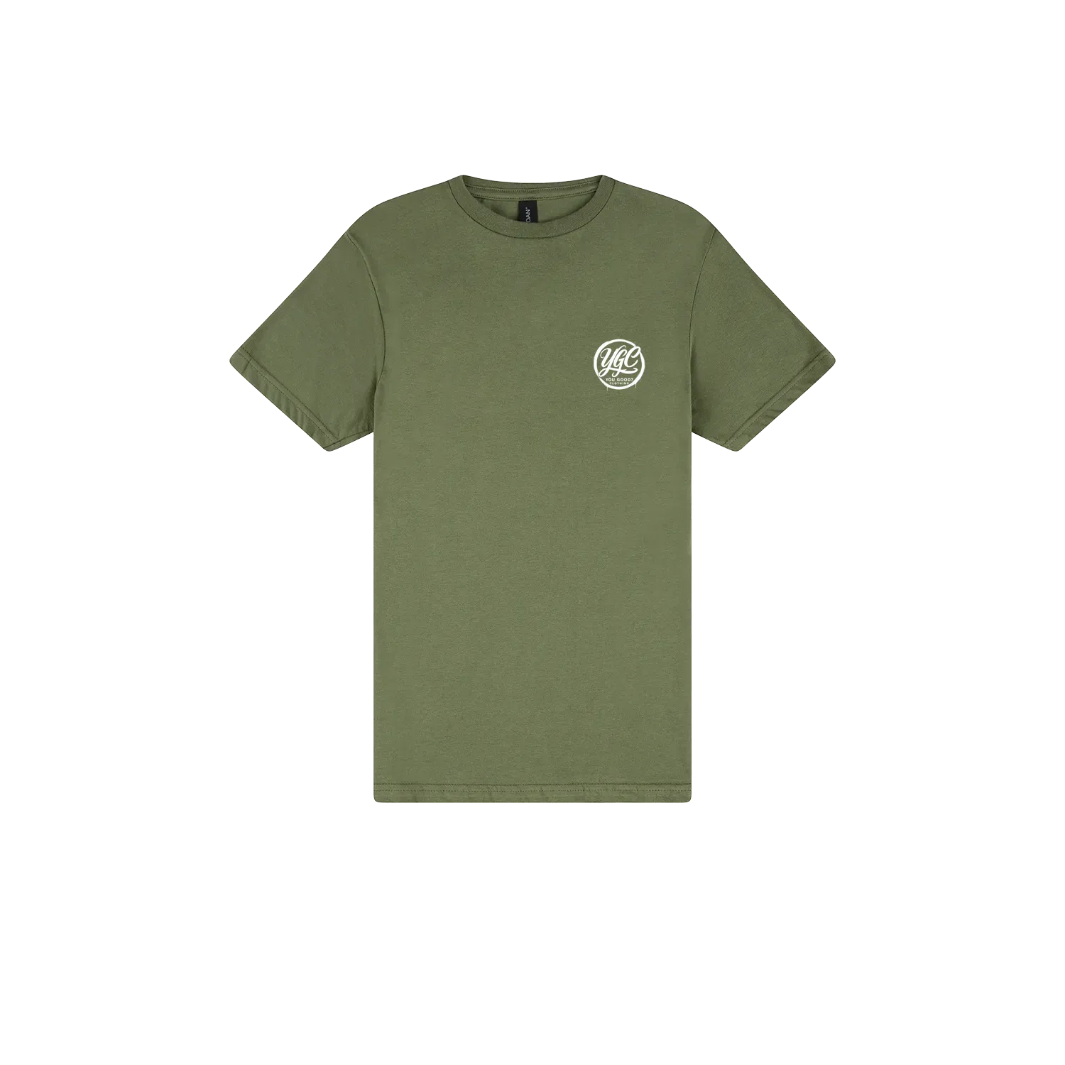 Military Green front flat lay