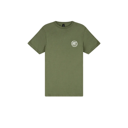 Military Green front flat lay